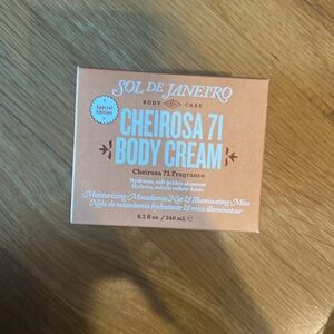 NEVER OPENED BODY CREAM SOL DE JANIERO